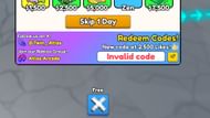 Resort Life Island Tycoon invalid code issue (Image via Roblox)